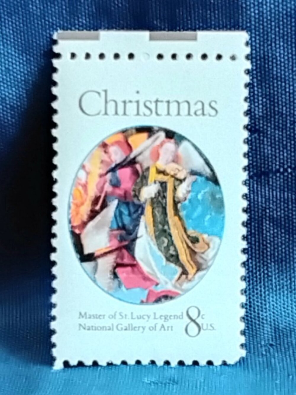 Uncirculated USA 1972 Christmas National Gallery of Art 8 Cent Stamp!!